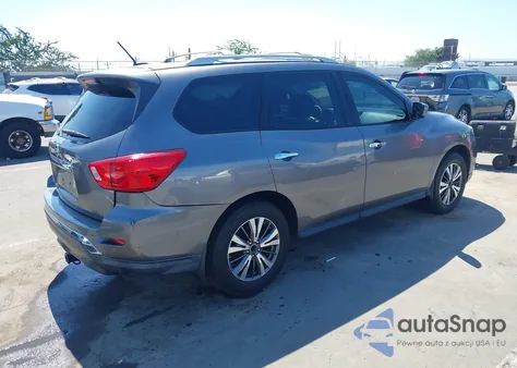 2017 Nissan Pathfinder S z USA, uszkodzony, nr VIN 5N1DR2MN6HC697592